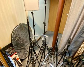 Tripods and lighting