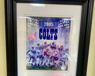 Colts Sports memorabilia