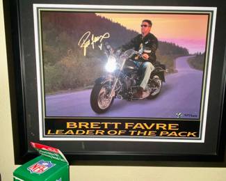 Brett Favre Packer memorabilia