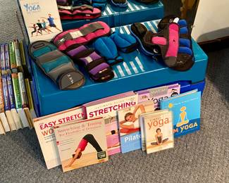 Steps and ankle/arm weights