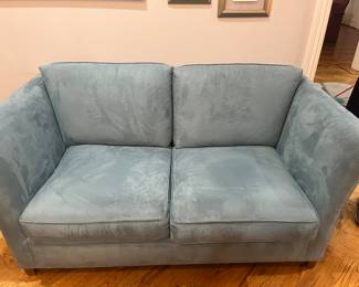 Gorgeous velvet loveseat 