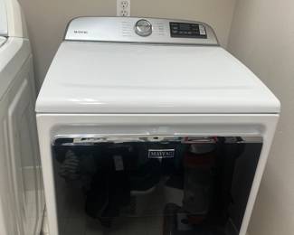 State of the art Maytag washer and dryer 