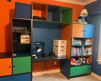  Custom built wall unit 