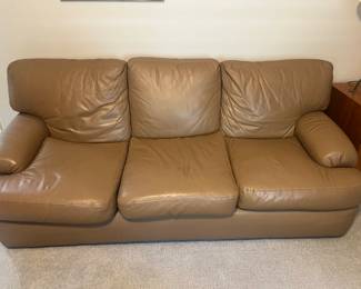 Leather sofa 
