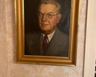 Glascock Reynolds Framed Original Portraits