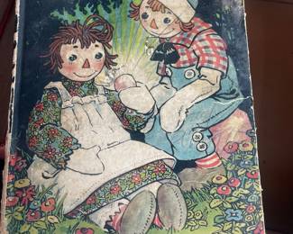 Raggedy Ann's Wishing Pebble- Antique Book