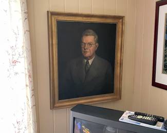 Glascock Reynolds Framed Original Portraits