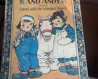 Raggedy Ann and Andy Antique Book