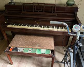 WM Knabe & Co Upright Piano