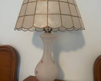 Mother of pearl lamp