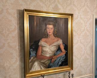 Glascock Reynolds Framed Original Portraits