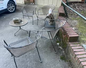 Iron Patio Set