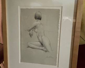 New Orleans artist, Adrian Deckbar original sketch