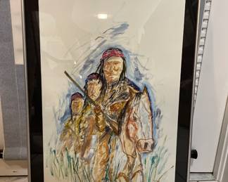 Ronald Chee original watercolor