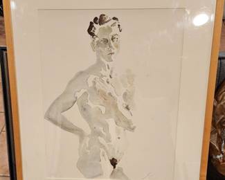 Carol Leake, Louisiana artist original nude