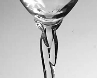 Wine Glass. Rhythm Platinum by LENOX. Set of 8.
