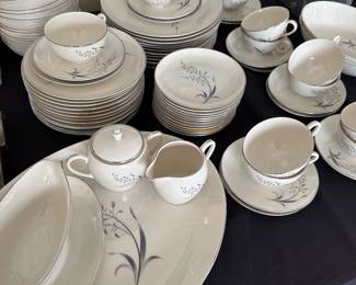  AVENA by Packard china set. 12 piece place setting.