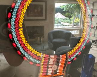 MAASAI BEADED NECKLACE, KENYA