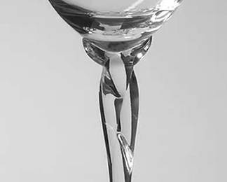 Water Goblet. Rhythm Platinum by LENOX. Set of 4. 