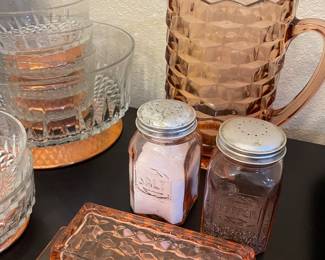 depression glass, cubist?