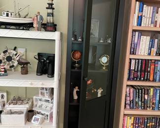 pair of these curio/bookcases