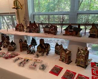 Christmas houses, they light