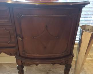 Antique Buffet/sideboard- close up