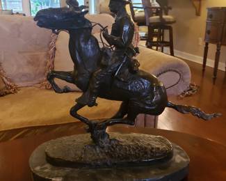 TROOPER ON THE PLAINS by 
FREDERIC REMINGTON 