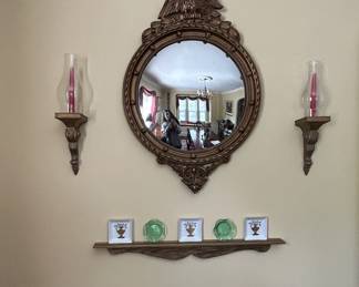Carved Eagle Mirror