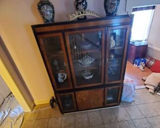 Large Asian pottery vases