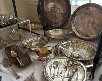 Silver Serving Pieces 