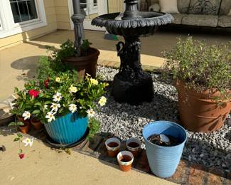 Cast Aluminum Fountain