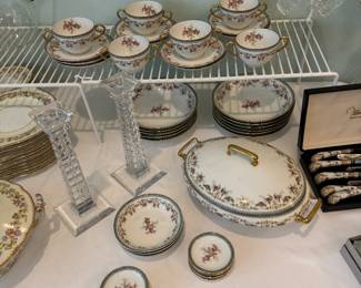 33 pc Limoges China Set