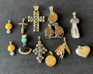 Sterling Silver. (1 Sergio Bustamante)