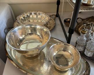 Silver Serving Pieces 