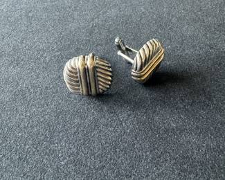 David Yurman cuff links 