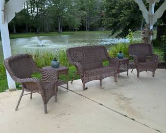 5 pc outdoor patio set 