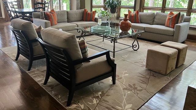 All furniture seen here - ALL custom made