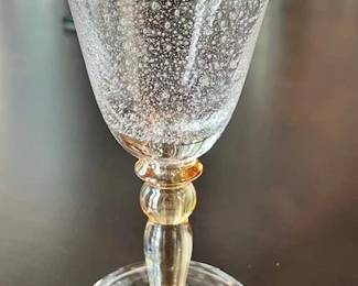 Detail of "Bubble" and colored stem