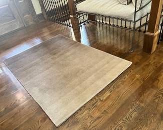 6' x 4' Custom Nepalese hand knotted woolen rug