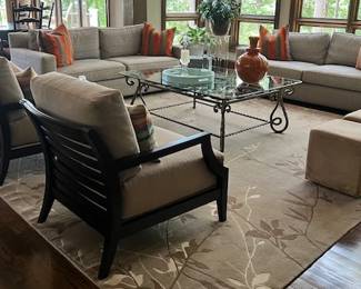 All furniture seen here - ALL custom made