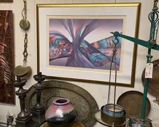 50% off pair of abstract art