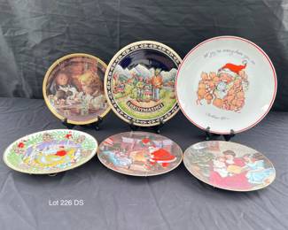 Kewpie Christmas Plate, Bavarian Christmas Plate 1971 and more