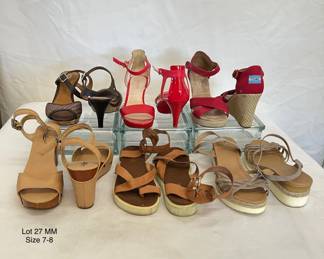 Heel Bundle Size 78 Chaps, Nine West, TOMS, Lucky  more