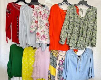 Long Sleeve Blouse Bundle Size XS M