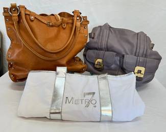 Maurizio Taiuti Leather, Michael Kors more Purse Bundle