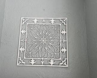 Metal wall hanging