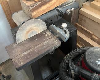 Disc sander, shop vac, more wood for projects