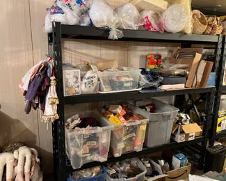 Doll wigs, doll parts, doll clothes