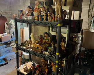 Hand carved items and more